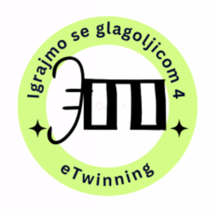 eTwinning projekt Igrajmo se glagoljicom