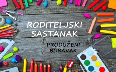 Roditeljski sastanak – Produženi boravak