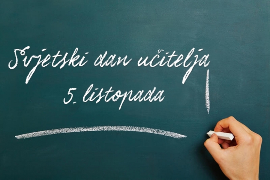 Čestitka ministra povodom Svjetskog dana učitelja