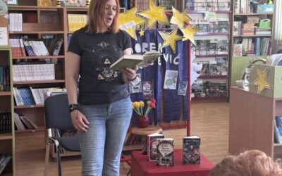 Gostovanje Moree Baničević u školskoj knjižnici